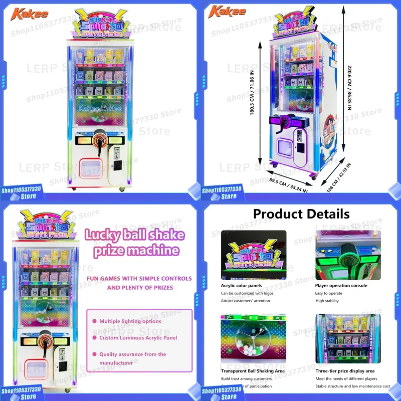 Arcade Style Vending Machine - Machine de jeu à sous commerciale,