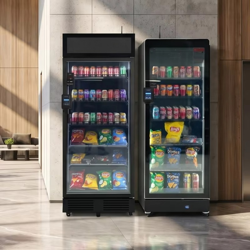 Commercial Vending Machine - Kiosque de vente au détail intelligent,