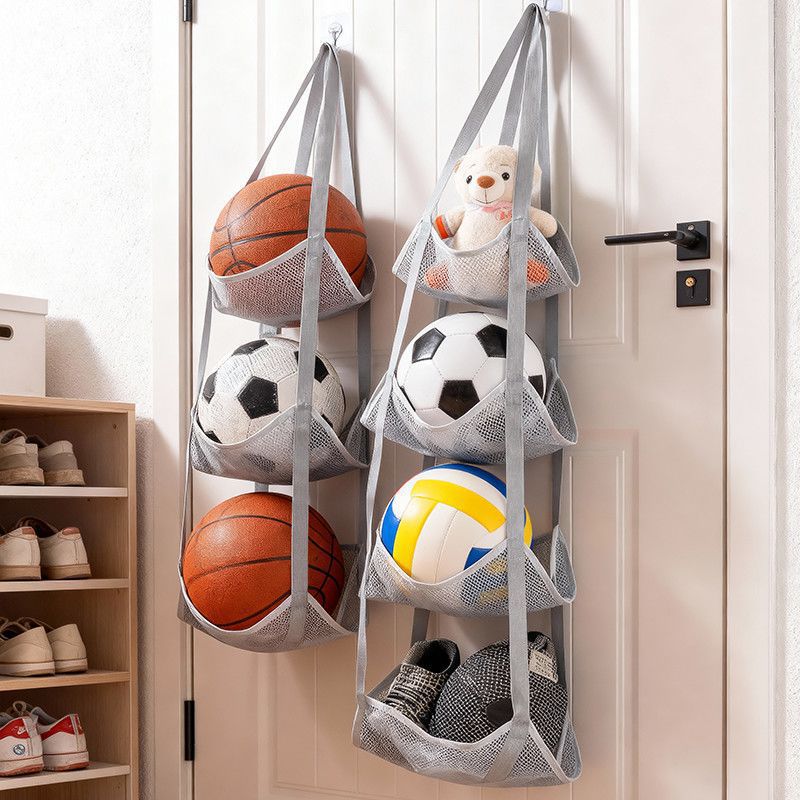 Basketball Arcade Game - Sac de rangement mural pour ballons,