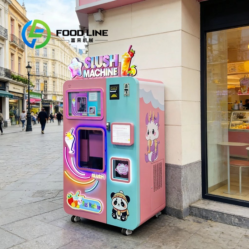 Slushie Machine Vending - Distributeur automatique de slushies à dégivrage