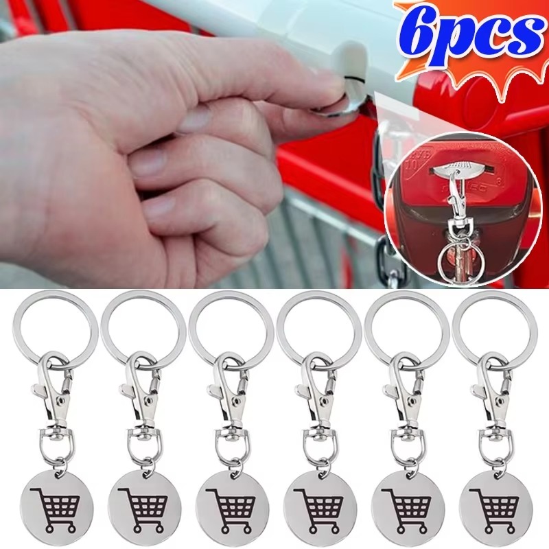 Token Coin Mechanism - Porte-clés en métal unisexe, jetons de