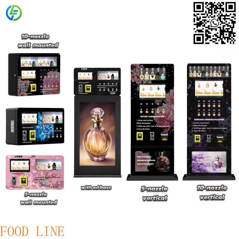 Commercial Vending Machine - Distributeur automatique de parfum mural intelligent