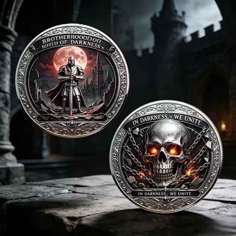 Token Coin Mechanism - Pièce de défi Dark Brotherhood Chevalier