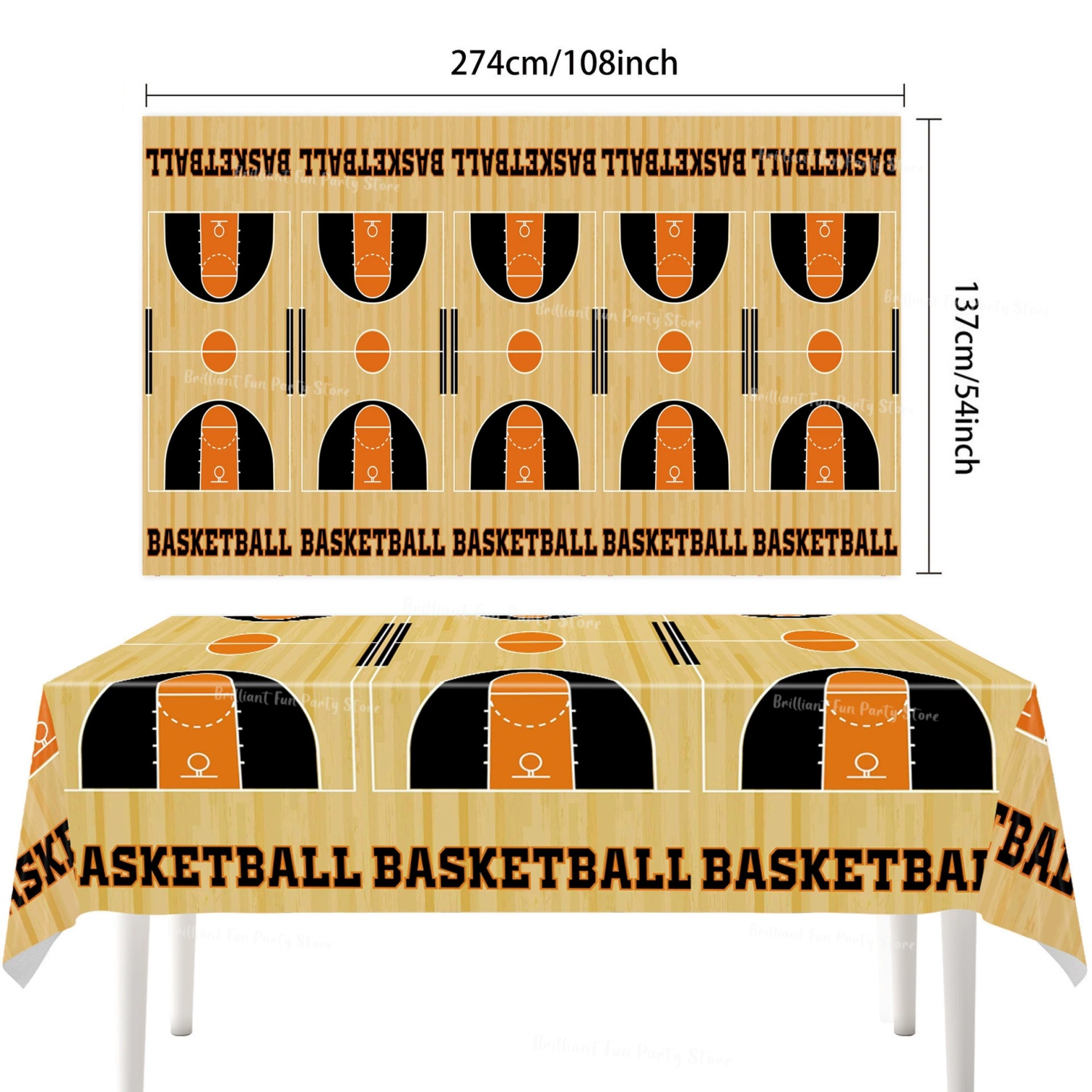Nappes sur le thème du footbal - Basketball Arcade Game avis et prix